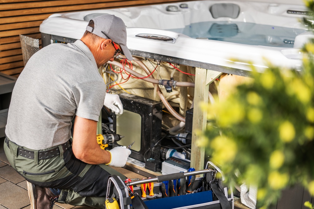 hot tub wiring