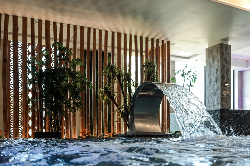 pool lighting and waterfall electrical safety